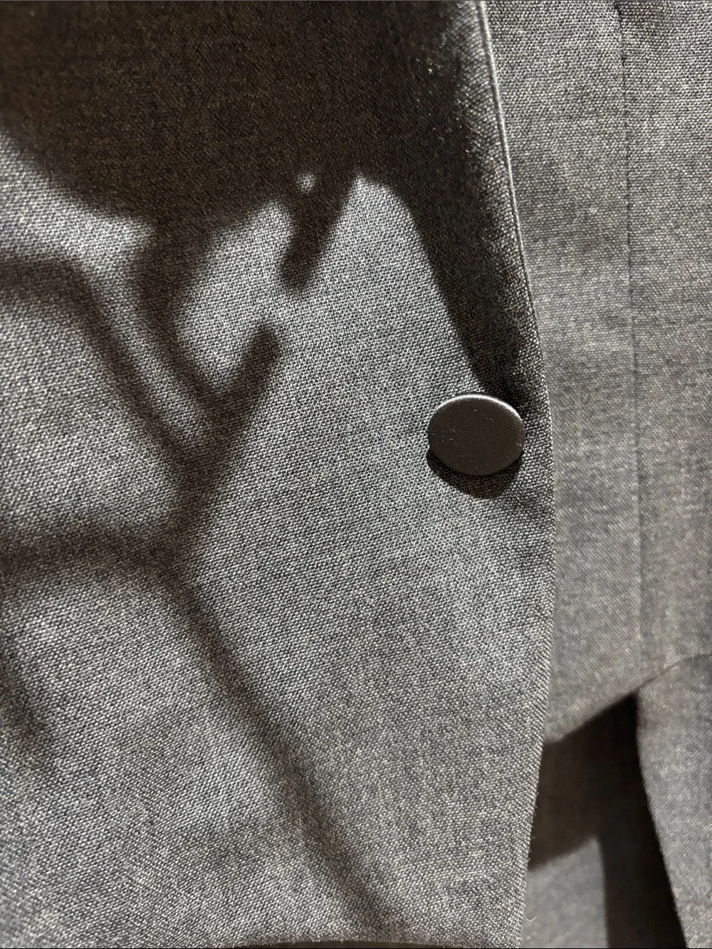 Pierre Cardin Charcoal Gray Tailcoat Tuxedo Jacket